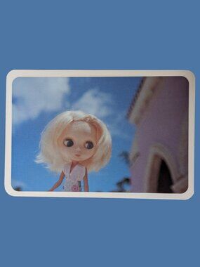 10/$25 Vintage 2004 Hello Blythe! Fashion Doll Blank Photo Postcard